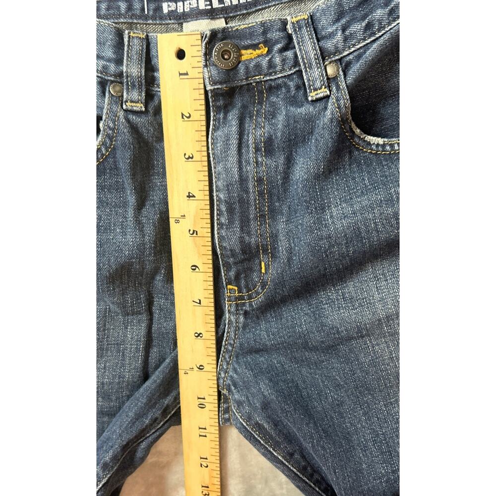Urban Pipeline Men's Bootcut Jeans in Deep Blue - Picture 7 of 9